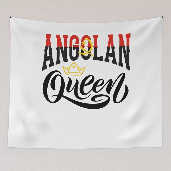 Item preview, Angolan Queen Angolan Angola Angolan Flag designed and sold by ShopTheStyle.