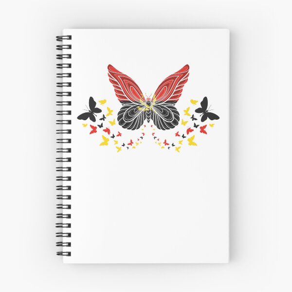 Artikelvorschau, Angolan Angola Angolan Flag Butterflies entworfen und verkauft von ShopTheStyle.