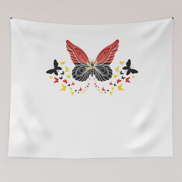 Item preview, Angolan Angola Angolan Flag Butterflies designed and sold by ShopTheStyle.