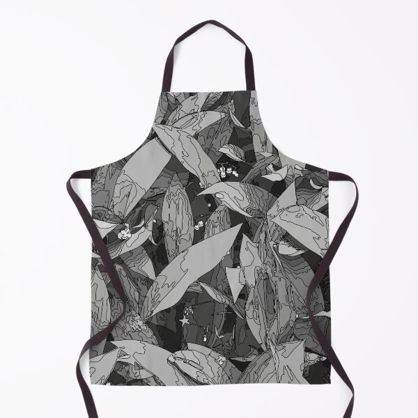 Item preview, gray leaves designed and sold by SunGraphicArt.