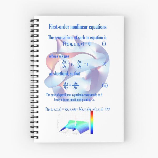 Item preview, First Order Non Linear Equation designed and sold by Red bubble Artist.