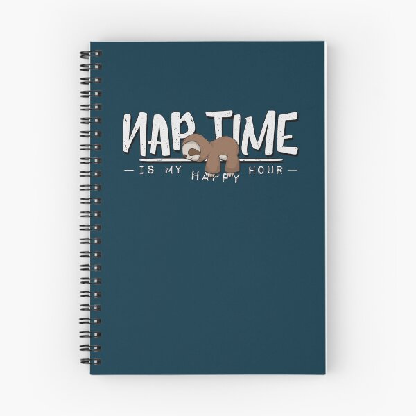 Item preview, Nap Time Is My Happy Hour Sleepy Cozy Chilling Sloth designed and sold by Skizzenmonster.