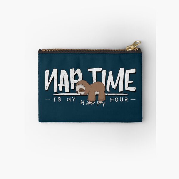 Item preview, Nap Time Is My Happy Hour Sleepy Cozy Chilling Sloth designed and sold by Skizzenmonster.