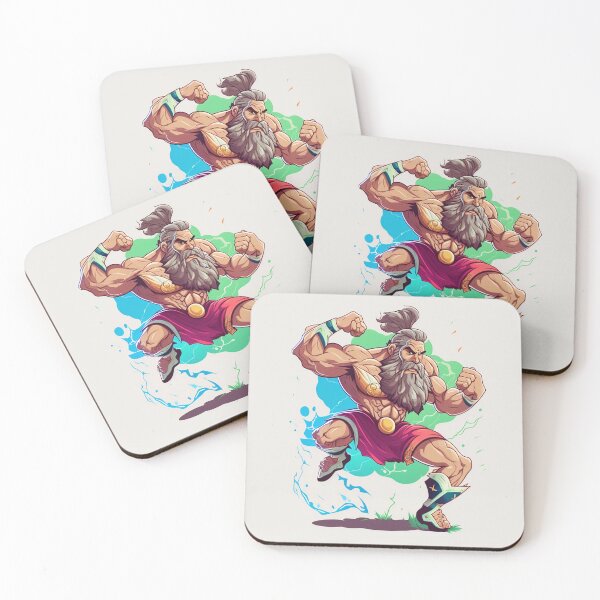 Item preview, Unleash the Thunder with Zeus on the Soccer Field designed and sold by trendarmy.