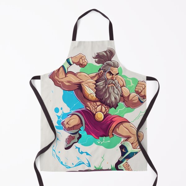 Item preview, Unleash the Thunder with Zeus on the Soccer Field designed and sold by trendarmy.