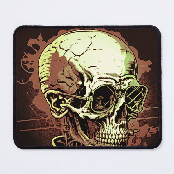 Item preview, Mad Scientist Skull designed and sold by SinMagellan.