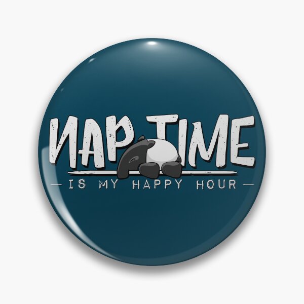 Item preview, Nap Time Is My Happy Hour Sleepy Cozy Chilling Tapir designed and sold by Skizzenmonster.