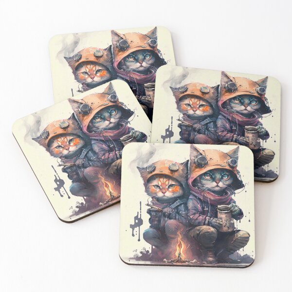 Item preview, Gatti Vagabondi designed and sold by ai-art-italy.