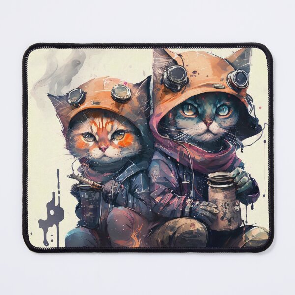 Item preview, Gatti Vagabondi designed and sold by ai-art-italy.