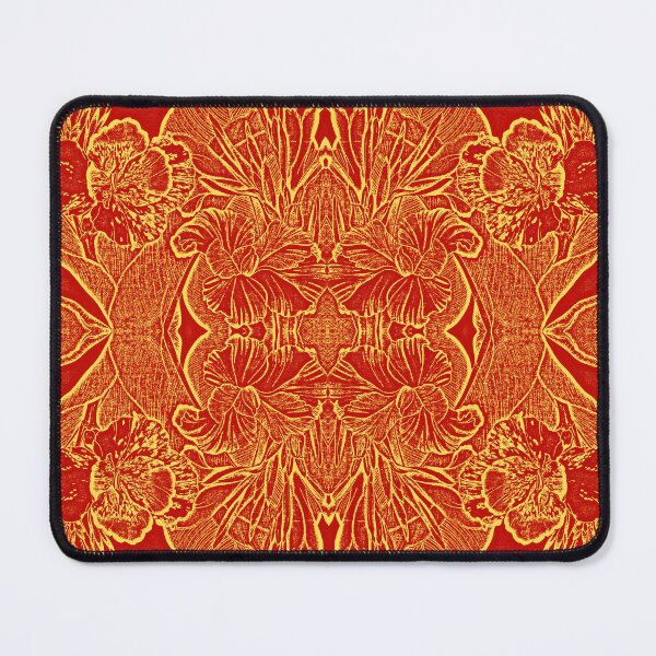 Item preview, Canna Flowers Japanese ukiyoe, Tanigami Kônan Burned Orange Yellow designed and sold by SpiritGifts.