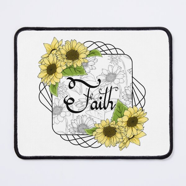 Item preview, Faith - Sunflowers Art designed and sold by Ayesha Saleem.