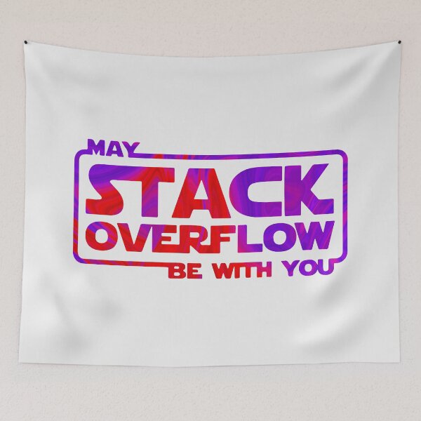 Item preview, May stack overflow be with you psychedelic designed and sold by designdroplet.