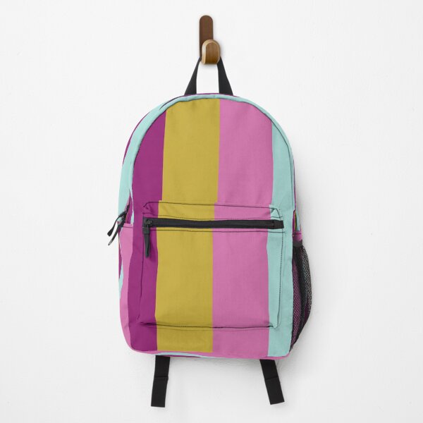 Item preview, Mulberry, Mustard Yellow, Pink and Blue Abstract Stripes designed and sold by scome.