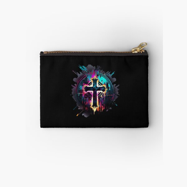 Item preview, Luminescent Shining Graffiti Gothic Cross designed and sold by ShadowAndSlate.