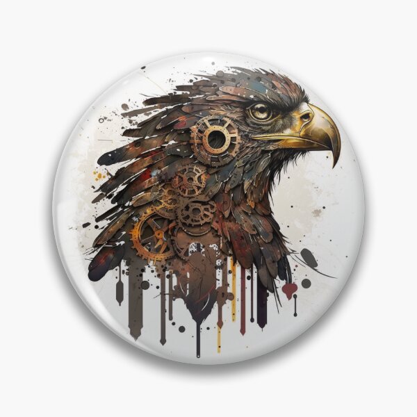 Item preview, Steampunk Animals - Mechanical Eagle #7 designed and sold by MindAsylum.