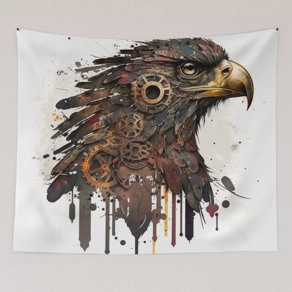Item preview, Steampunk Animals - Mechanical Eagle #7 designed and sold by MindAsylum.
