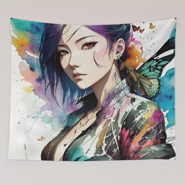 Item preview, Butterfly and Woman#4 designed and sold by YDIX.