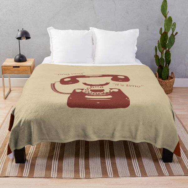 Item preview, It's Time Red Telephone Retro Inspirational designed and sold by avristea.