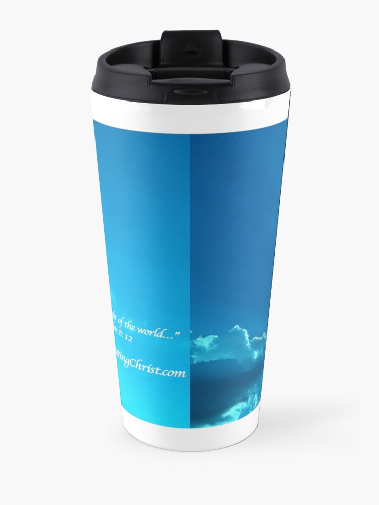 Alternate view of Celebrating Christ Silver Lining - From ccnow.info Travel Mug