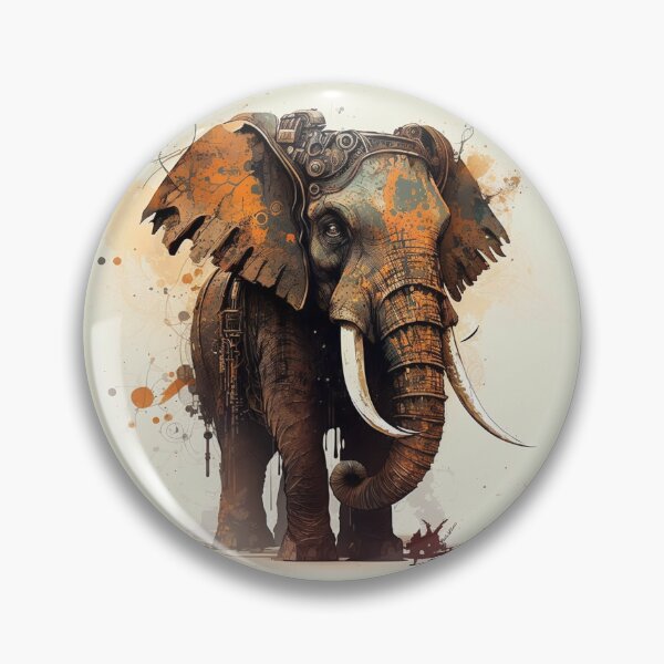 Item preview, Steampunk Animals - Mechanical Elephant designed and sold by MindAsylum.