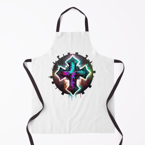 Item preview, Luminescent Shining Digital Gothic Cross designed and sold by ShadowAndSlate.