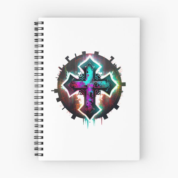 Item preview, Luminescent Shining Digital Gothic Cross designed and sold by ShadowAndSlate.