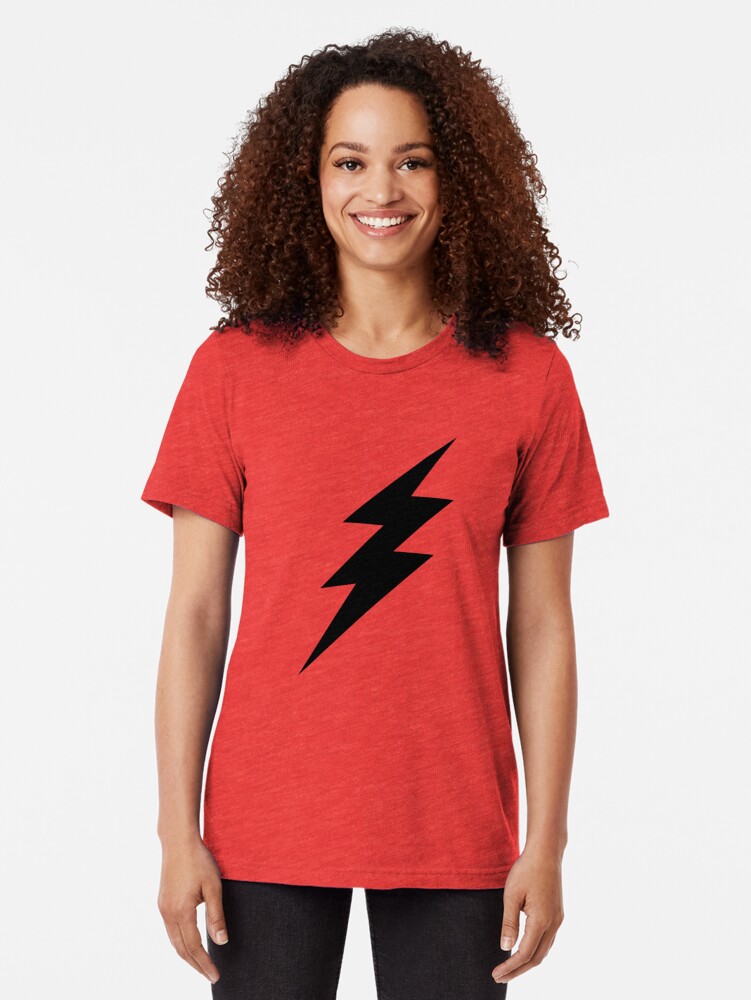 black lightning shirt