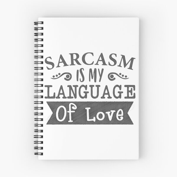 Item preview, Sarcasm is My Love Language, Express Your Love with Sarcasm | Bold and Playful Quote Design designed and sold by RedArtsDesign.
