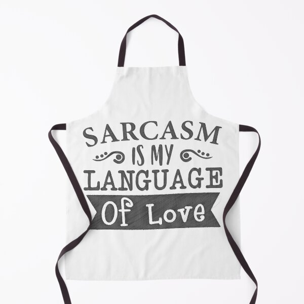 Item preview, Sarcasm is My Love Language, Express Your Love with Sarcasm | Bold and Playful Quote Design designed and sold by RedArtsDesign.