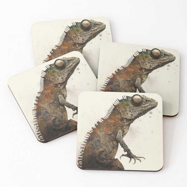 Item preview, Steampunk Animals - Mechanical Lizard designed and sold by MindAsylum.