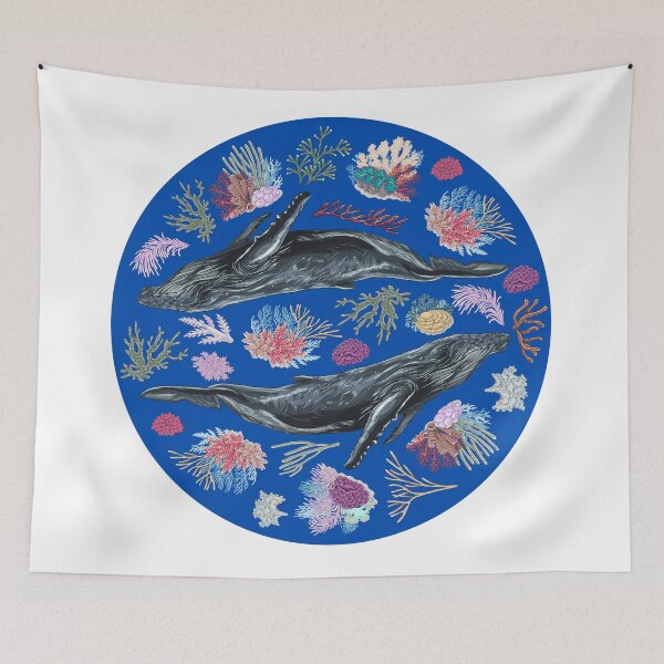 Item preview, whale designed and sold by addict2reading.