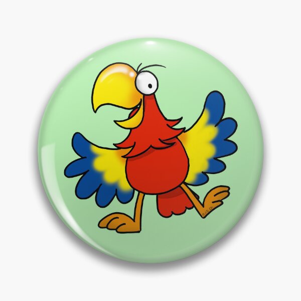 Item preview, colorful parrot designed and sold by CuteCartoon.