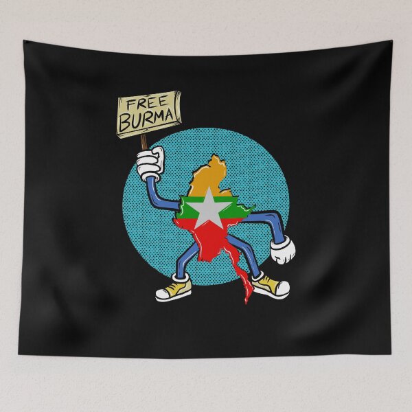 Item preview, Free Burma designed and sold by bennikaufmann.
