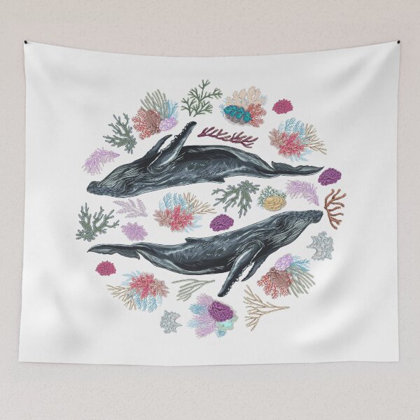 Item preview, whale designed and sold by addict2reading.