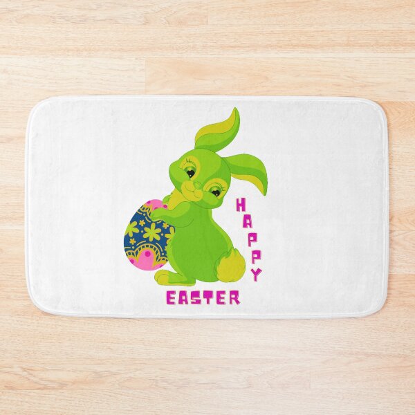 Item preview, Easter Bunny Rabbit Carrying Egg Funny Saying Happy Easter Graphic  designed and sold by StarStudio360.