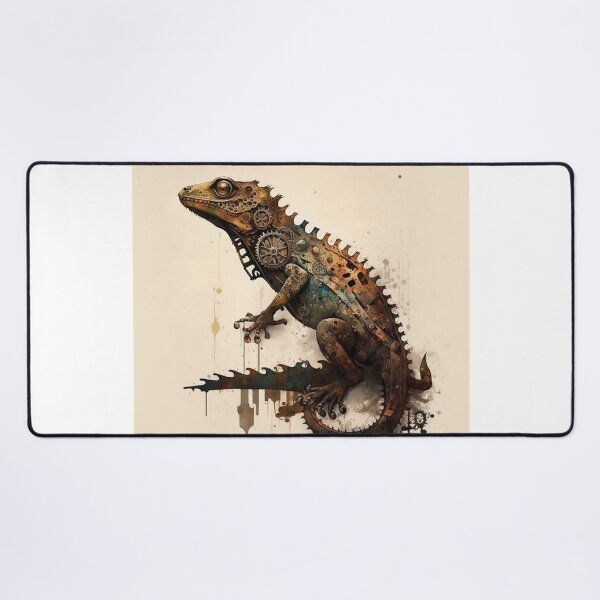 Item preview, Steampunk Animals - Mechanical Lizard #6 designed and sold by MindAsylum.