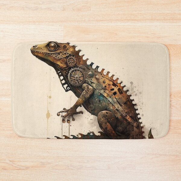 Item preview, Steampunk Animals - Mechanical Lizard #6 designed and sold by MindAsylum.