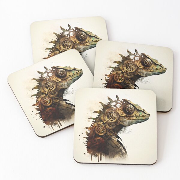 Item preview, Steampunk Animals - Mechanical Lizard #7 designed and sold by MindAsylum.