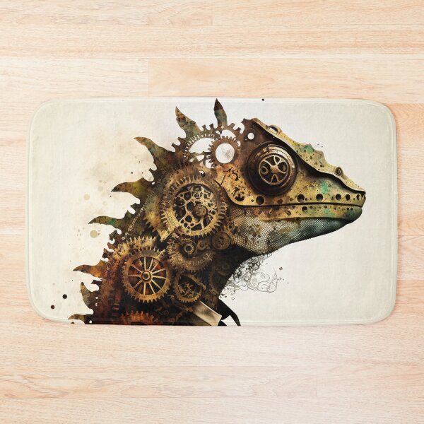 Item preview, Steampunk Animals - Mechanical Lizard #7 designed and sold by MindAsylum.
