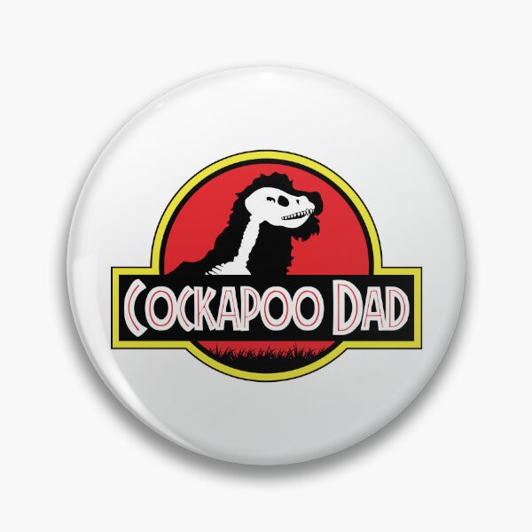 Item preview, (For Bright Background) Jurassic Cockapoo Dad designed and sold by More Cute Dogs.
