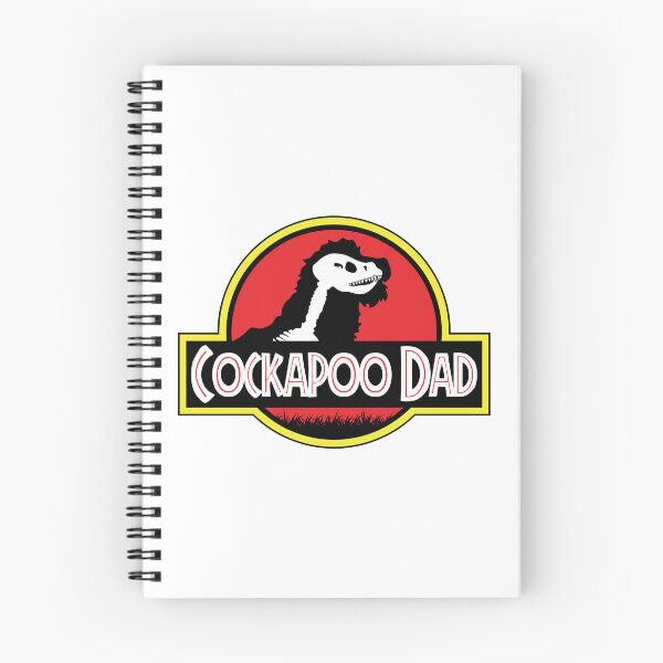 Item preview, (For Bright Background) Jurassic Cockapoo Dad designed and sold by More Cute Dogs.
