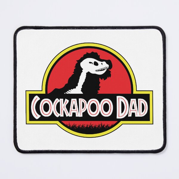 Item preview, (For Bright Background) Jurassic Cockapoo Dad designed and sold by More Cute Dogs.