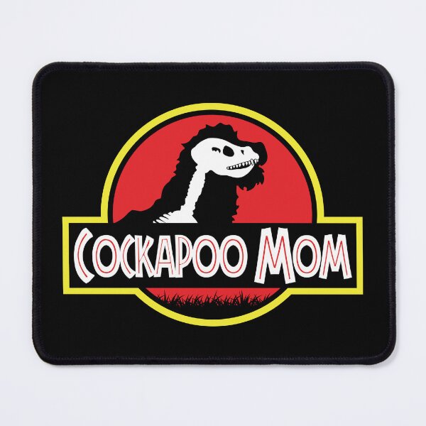 Item preview, (For Dark Background) Jurassic Cockapoo Mom designed and sold by More Cute Dogs.