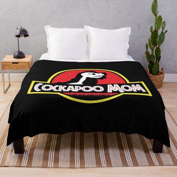 Item preview, (For Dark Background) Jurassic Cockapoo Mom designed and sold by More Cute Dogs.