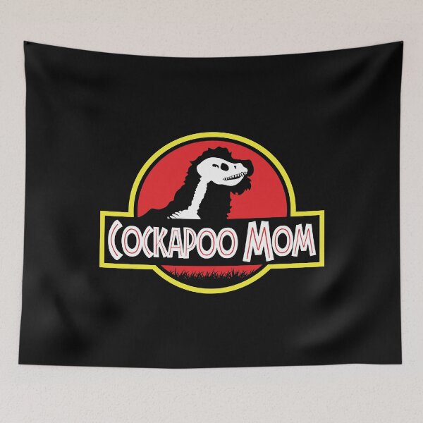 Item preview, (For Dark Background) Jurassic Cockapoo Mom designed and sold by More Cute Dogs.