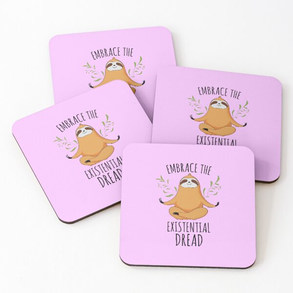 Item preview, embrace the existential dread designed and sold by stickersworld31.