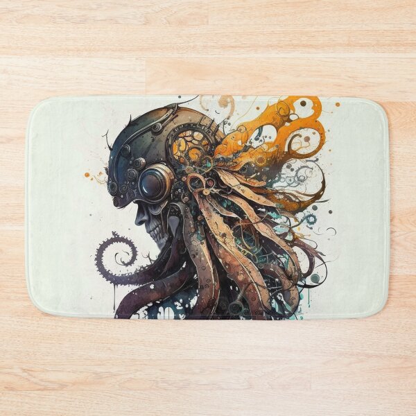 Item preview, Steampunk Animals - Mechanical Octopus #9 designed and sold by MindAsylum.
