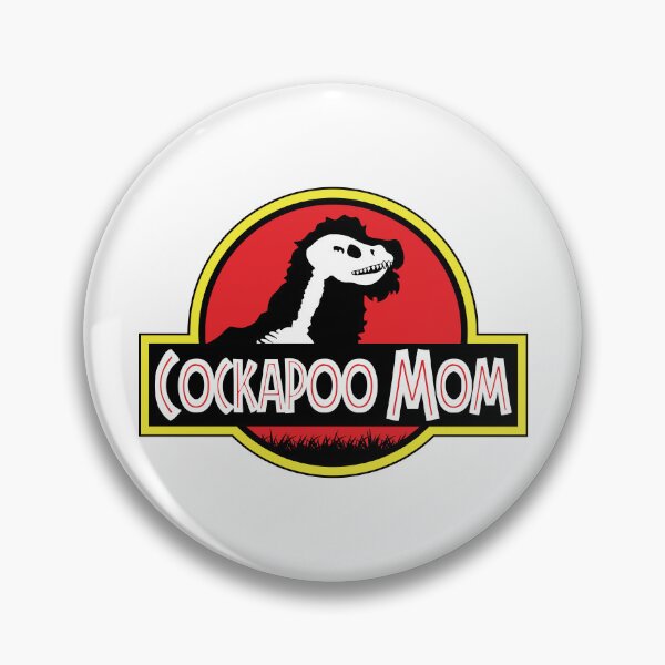 Item preview, (For Bright Background) Jurassic Cockapoo Mom designed and sold by More Cute Dogs.