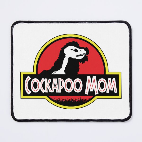 Item preview, (For Bright Background) Jurassic Cockapoo Mom designed and sold by More Cute Dogs.