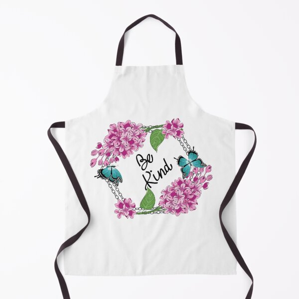 Item preview, Be Kind - Lilacs - Butterflies Floral designed and sold by Ayesha Saleem.